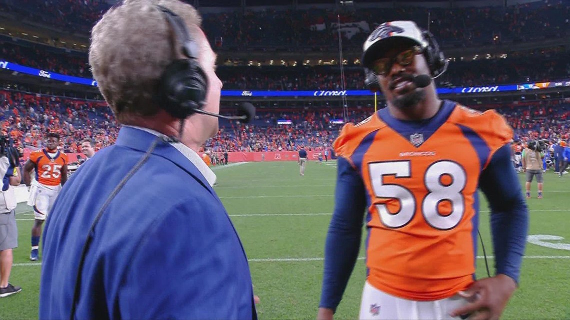 Rod Mckey Rod Mackey 1-on-1 with Von Miller after the Broncos beat the Rams ...