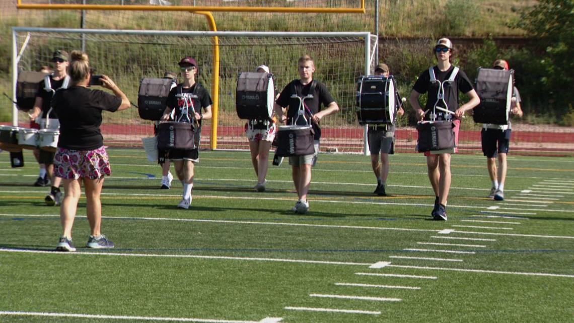 Colorado high school marching bands get ready for competition