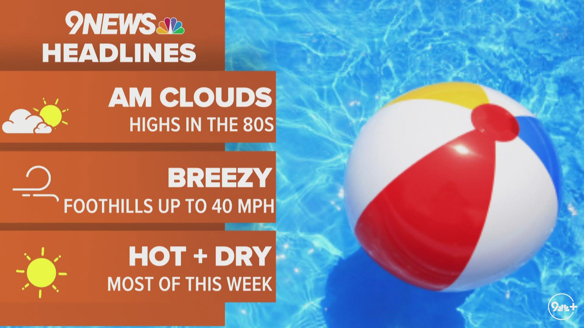 Latest forecast | Hot, dry trend continues for Colorado