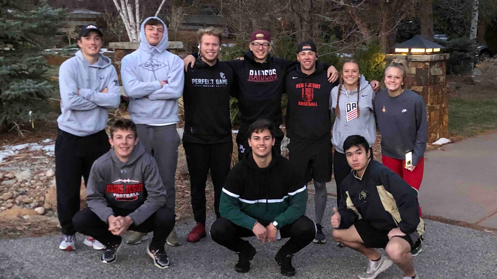 10 students from Regis Jesuit High School and Smoky Hill High School ran 26 miles in 13 hours to raise money for COVID-19 relief.