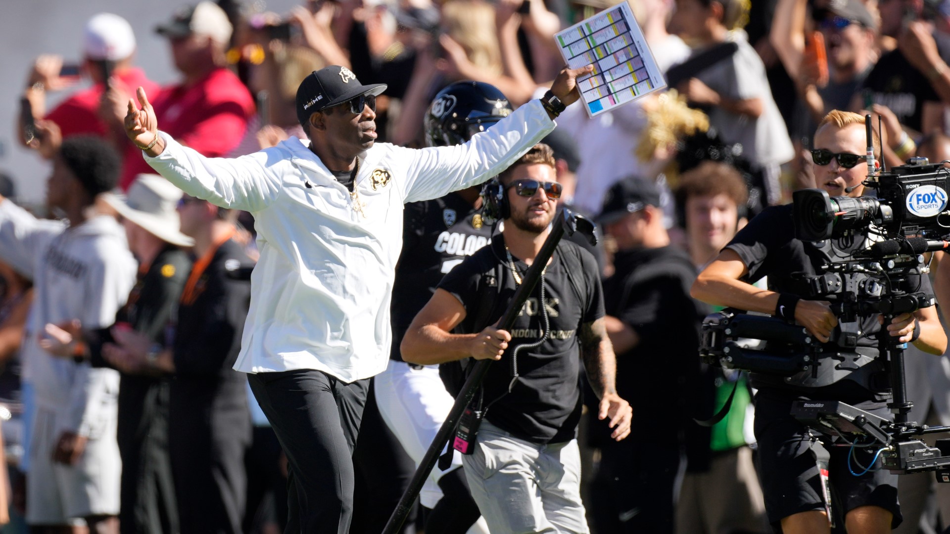 Deion 'Coach Prime' Sanders has attracted being names in support of CU Buffs football.