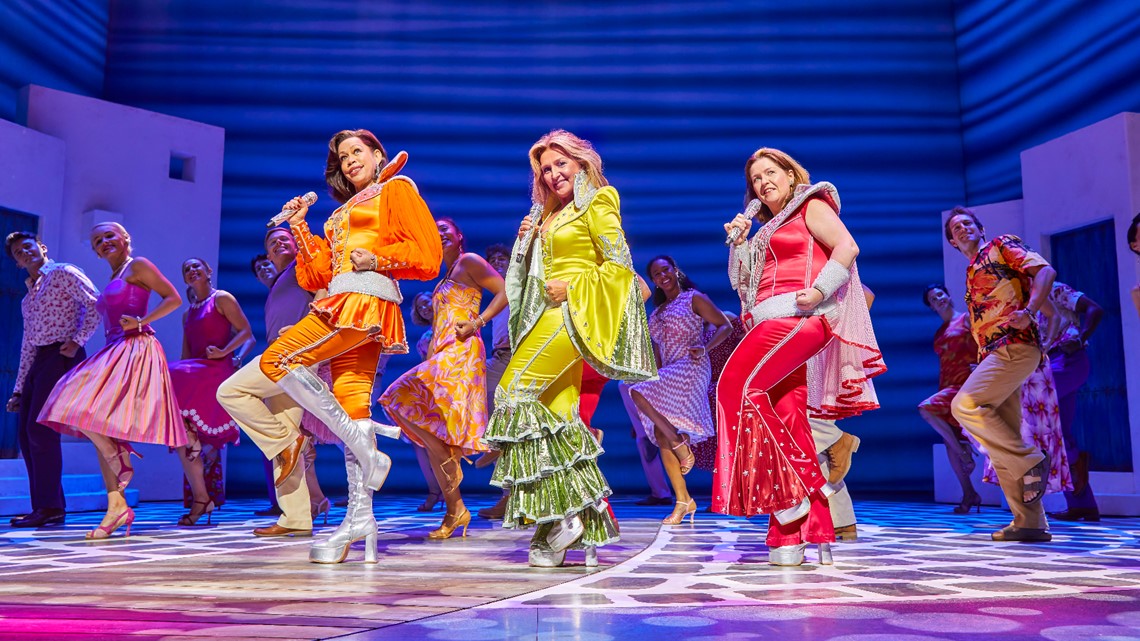 Theater Review: MAMMA MIA! (25th Anniversary Tour) - Stage and Cinema, mama  mia 