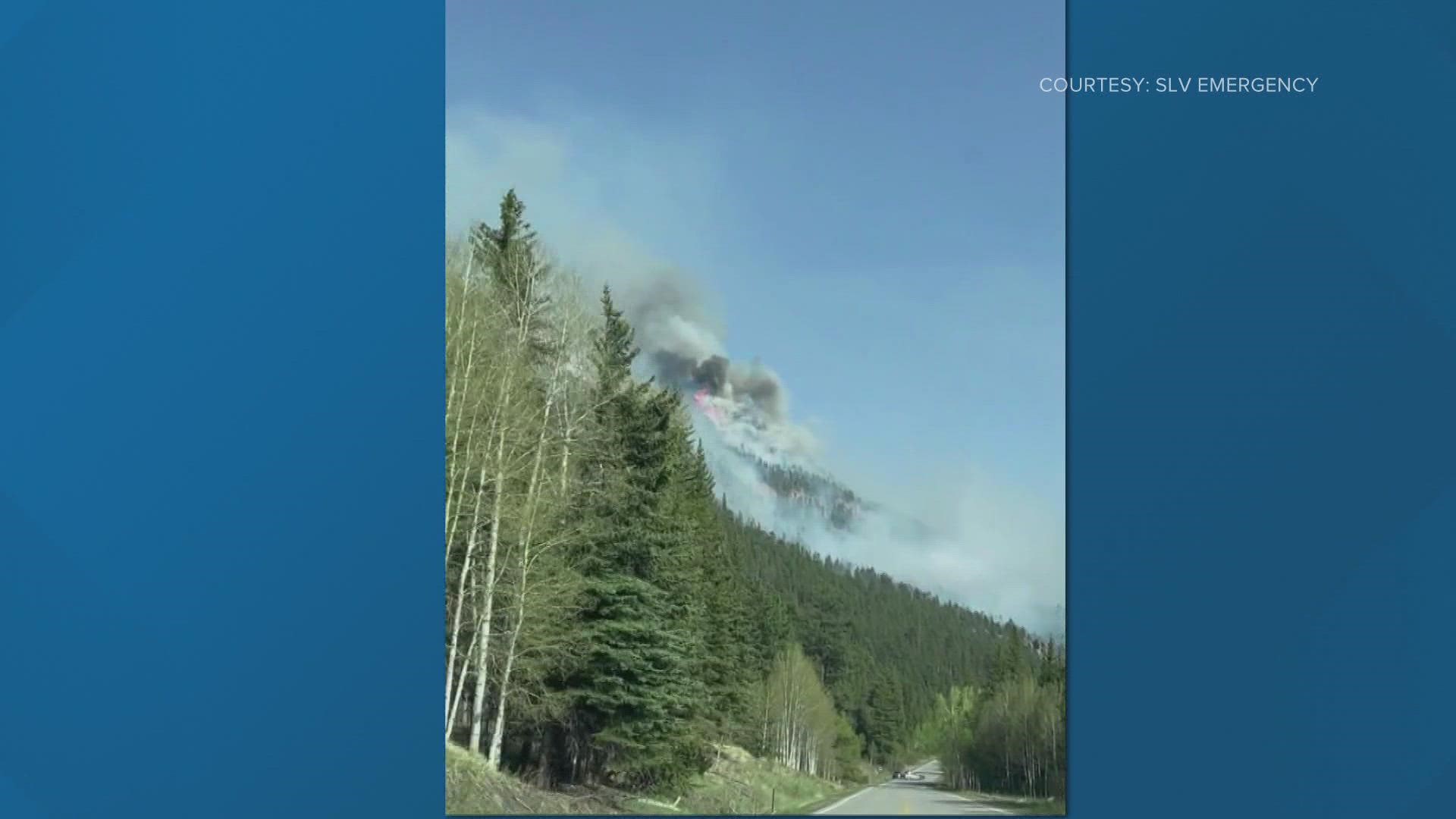 The Menkhaven Fire was last measured around 200 acres.