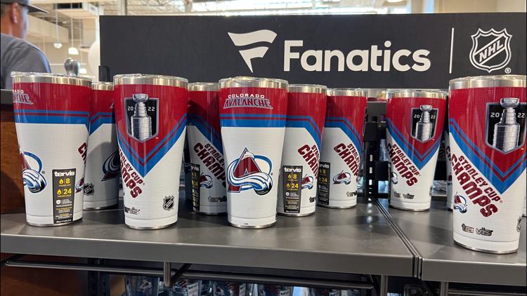 CBSColorado on X: Avs Faithful Rush To Buy 'Stanley Cup Champions