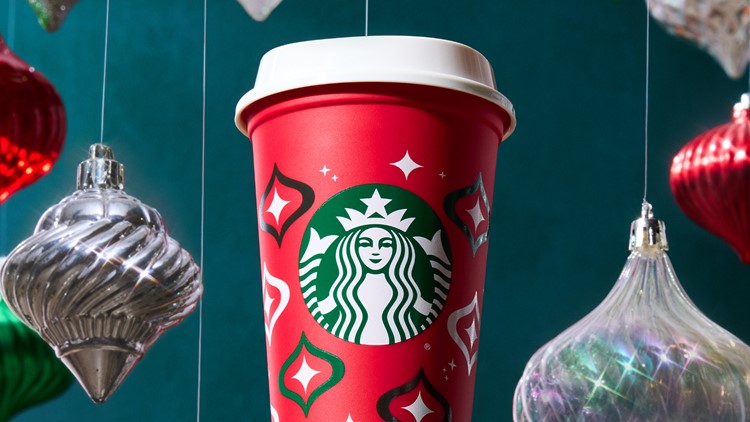 Starbucks' holiday red cup is back and cheerier than ever