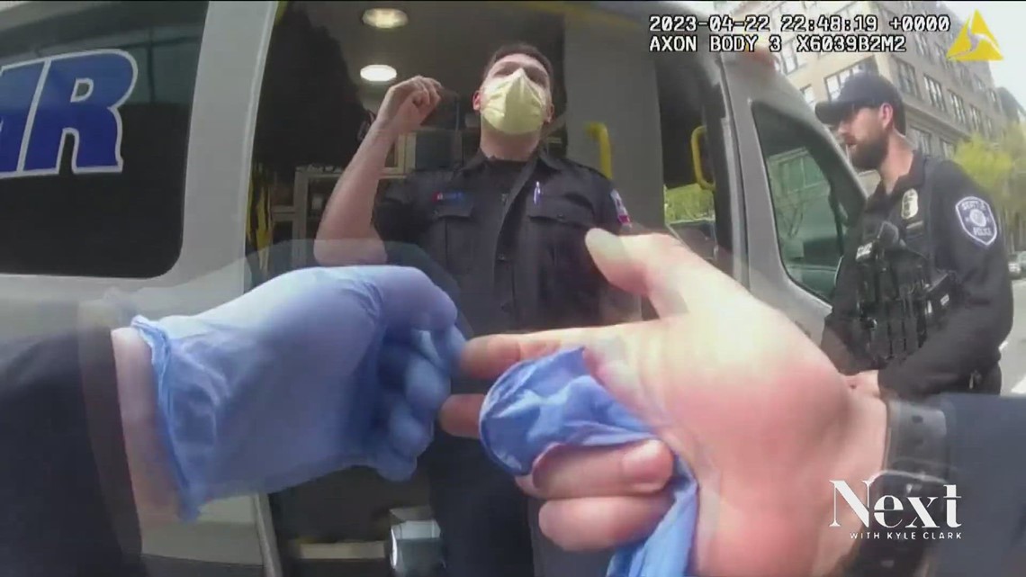 Body camera video reveals more of incident involving Avs forward Valeri Nichushkin