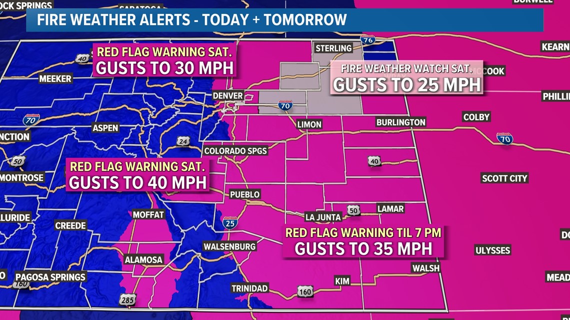 Denver weather: Snow and cold Sunday for Christmas Eve | FOX31