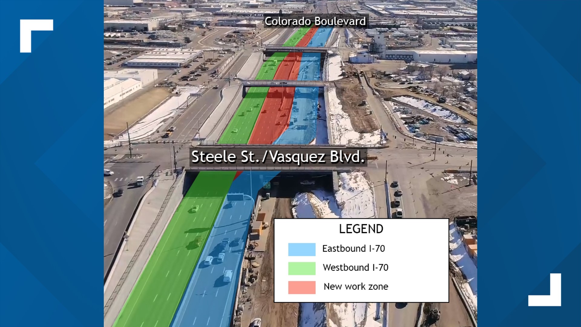 New section of Central 70 Project opening Wednesday | 9news.com