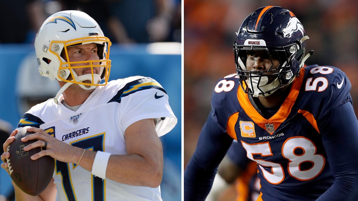 los angeles chargers vs broncos