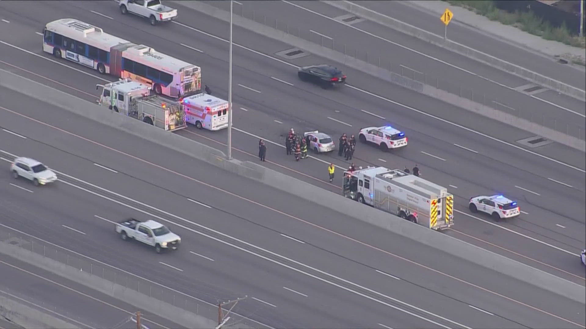 Latest headlines | 1 killed after car, RTD bus crash on I-70 | 9news.com