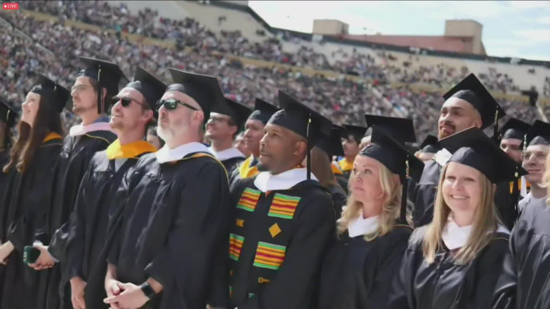 CU Boulder commencement returns inperson May 5 at Folsom Field