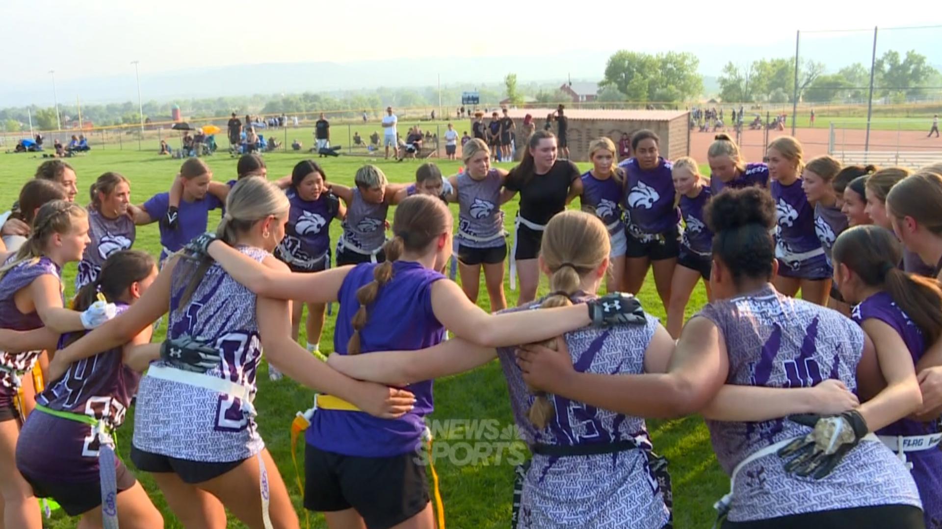 Girls flag football will kick off its first season as a CHSAA sanctioned sport this fall.