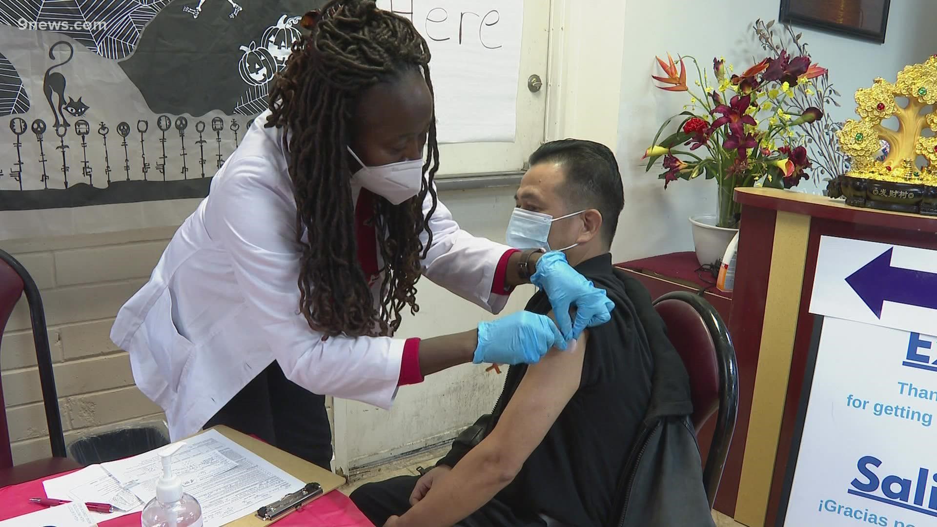 Today, one community is trying to boost its numbers in South-West Denver with a Vietnamese American Community Center vaccine clinic.