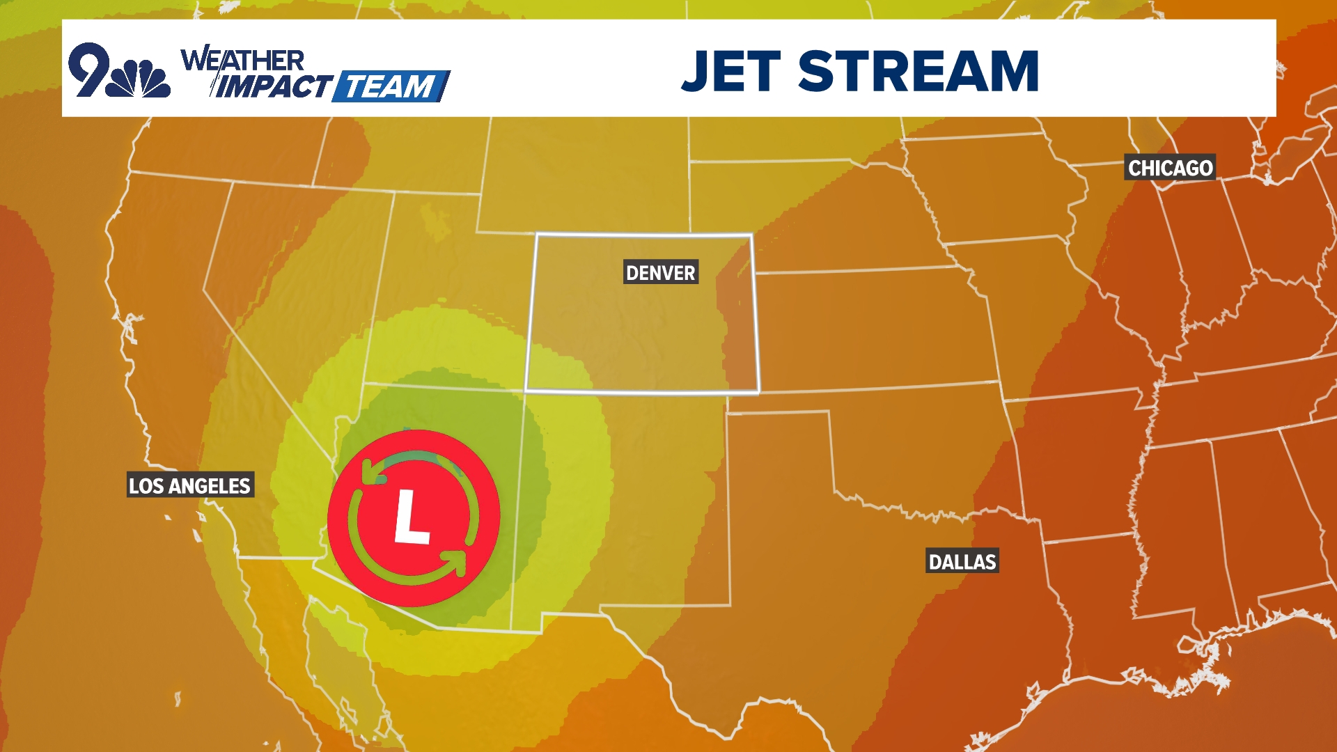 The best chance to see rain and snow from this storm will be over southern Colorado.