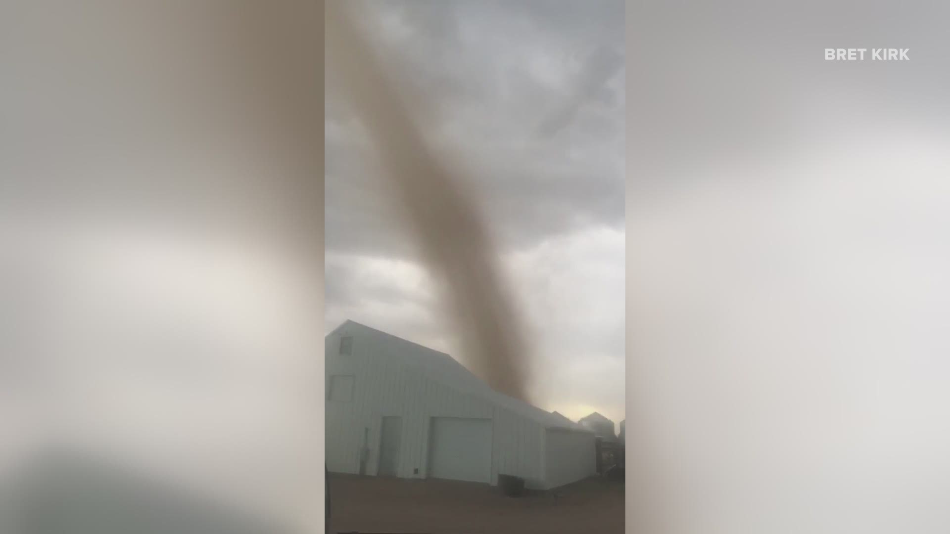The tornado was spotted Wednesday evening, according to the Sedgwick County Sheriff's Office. Julesberg is in far northeast Colorado.