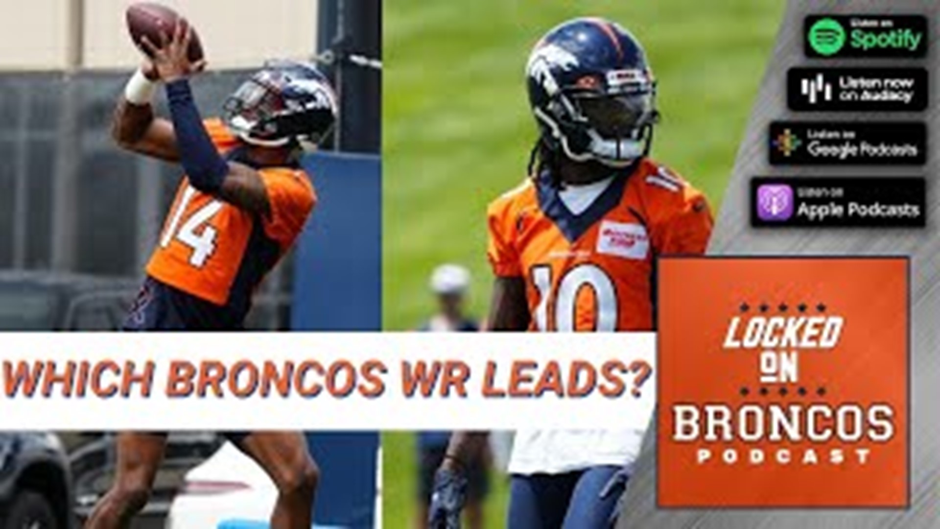 Will Denver Broncos wide receivers Courtland Sutton and Jerry Jeudy lead the team in receiver production in 2022?