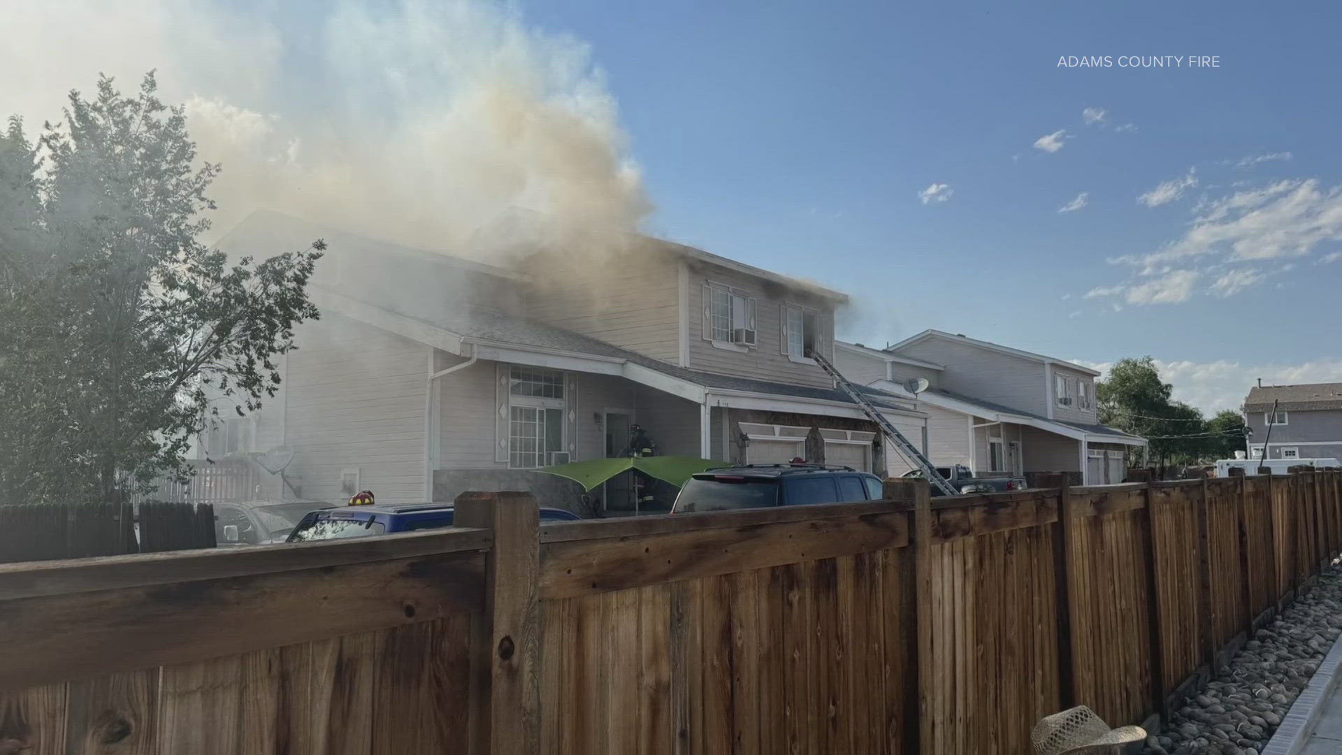 Massive house fire in Adams County | 9news.com