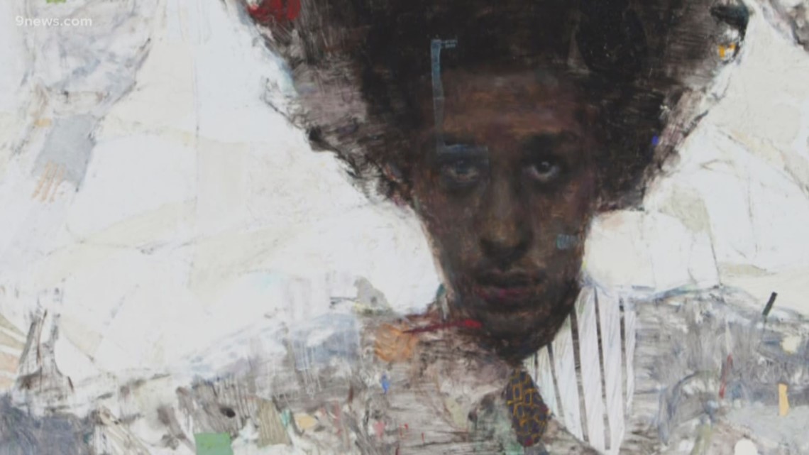 Black History Month Painting helps this artist express himself