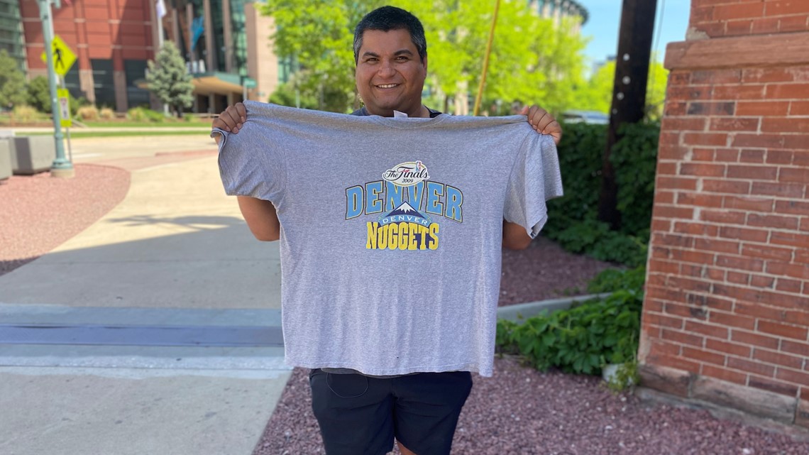 While you're in NYC, stop by and let us help you find some @nuggets gear to  represent the NBA Champions 🤩