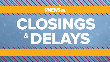 Closings and delays in Colorado