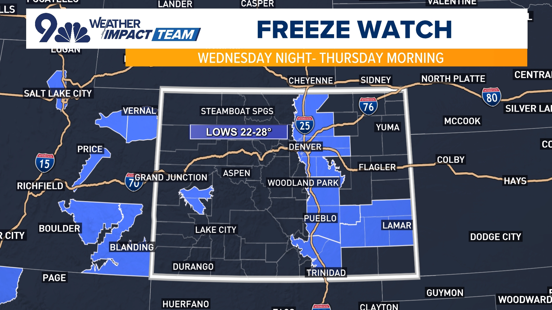 Snow, rain in Denver forecast: Winter weather alerts in mountains ...
