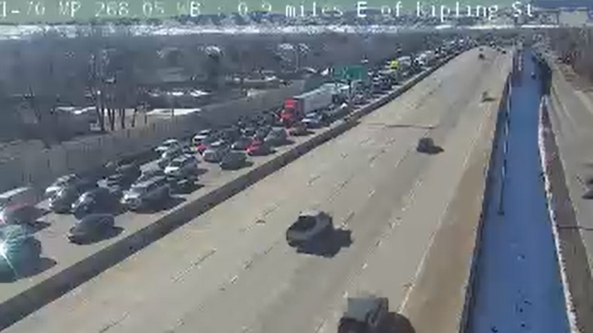 Fatal crash on Interstate 70 in Wheat Ridge