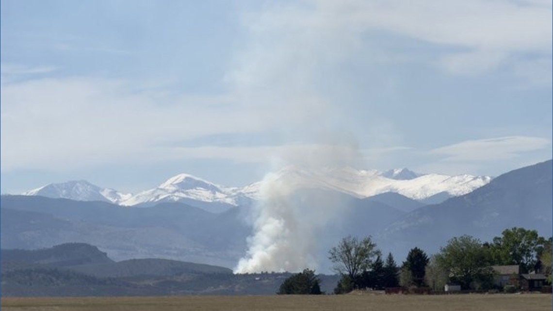 Cause released for Loveland fire that burned west of town Monday
