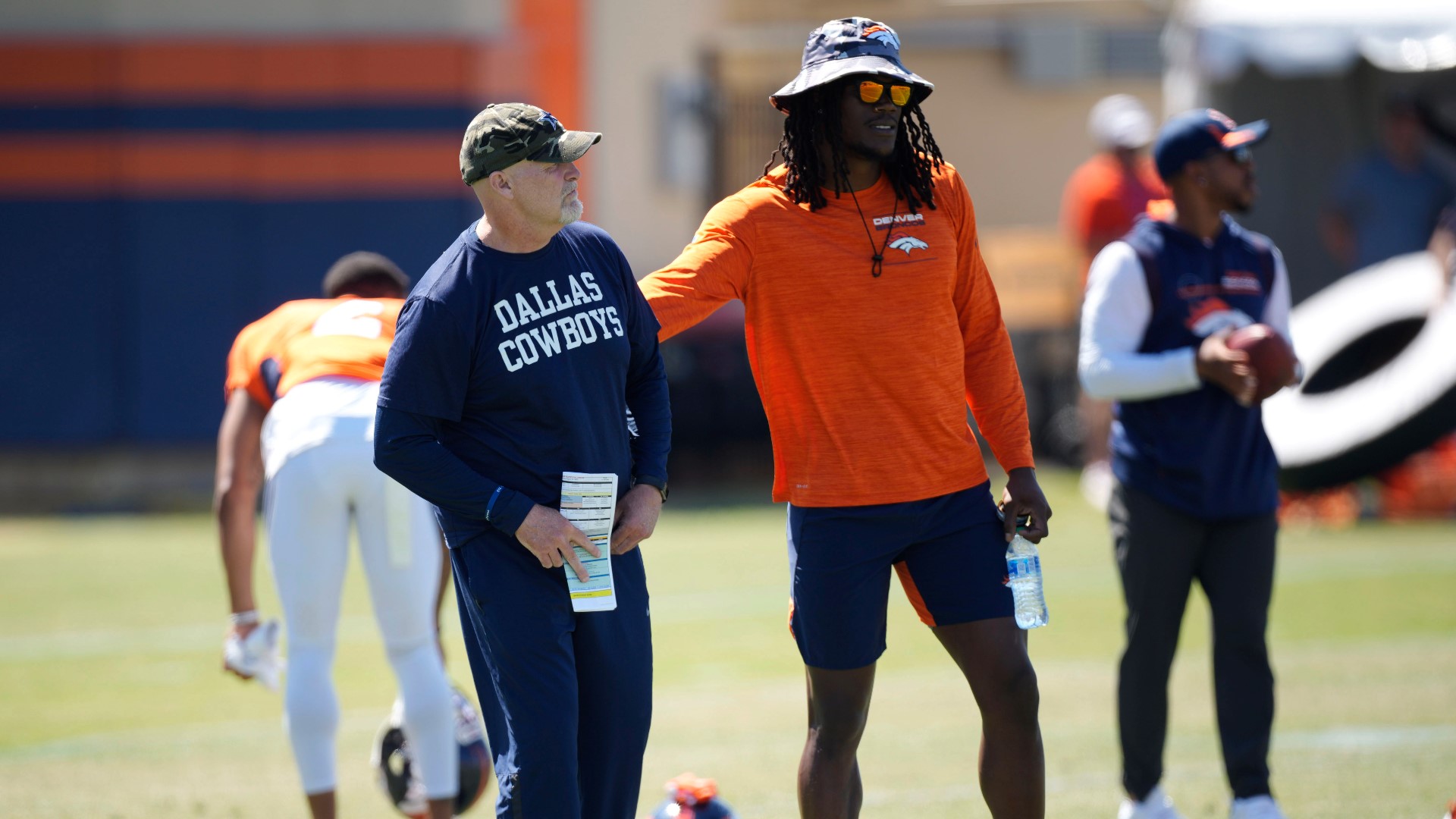 Denver Broncos joint practice with Dallas Cowboys