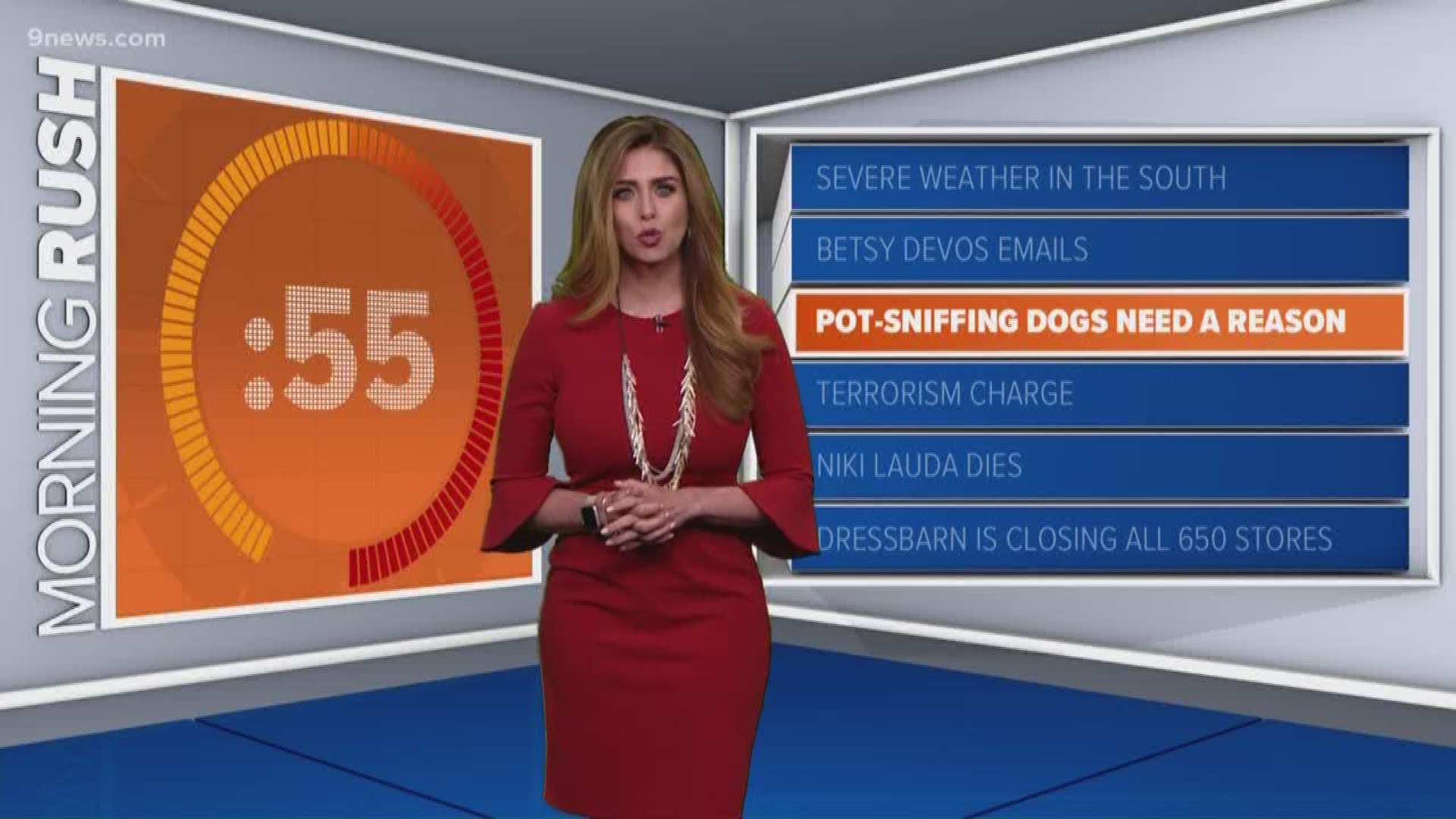 The top morning headlines and weather for Tuesday, May 21st, 2019.