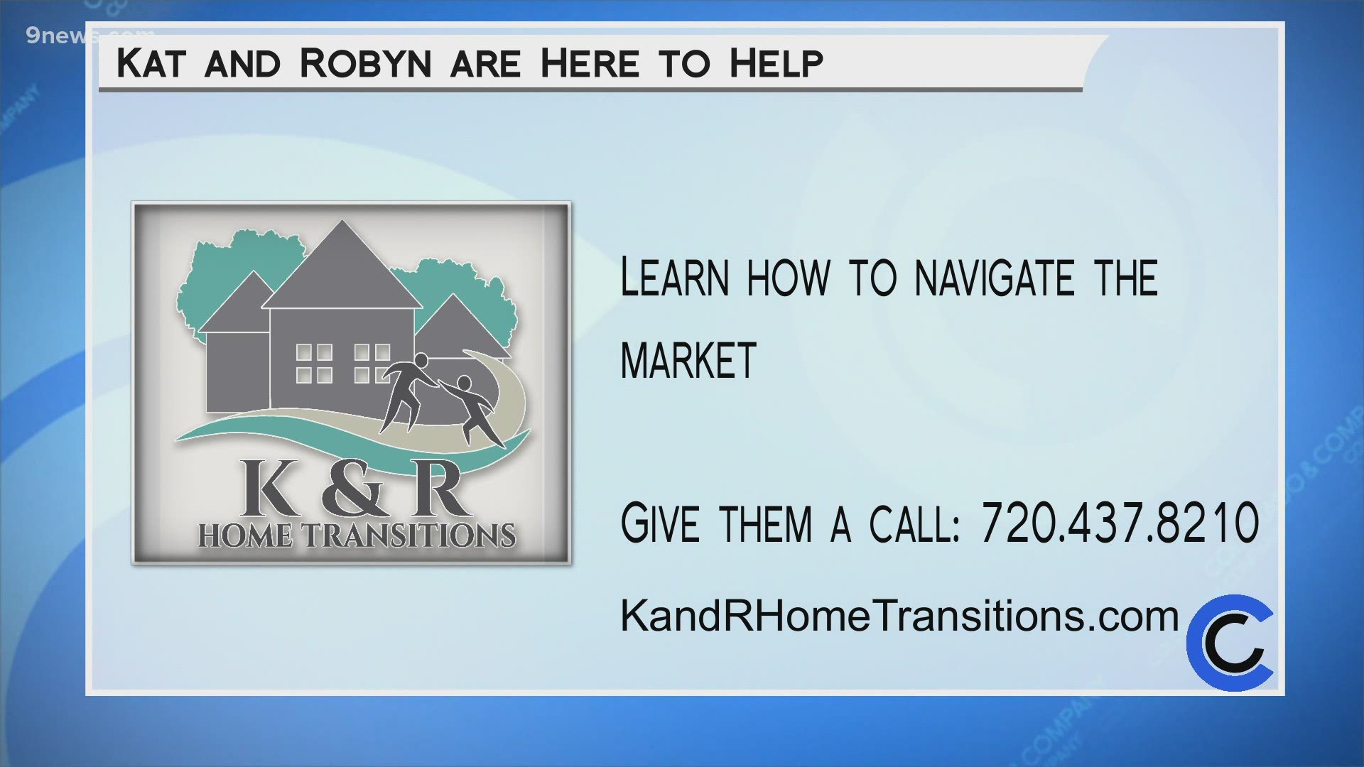 K&R has resources and seminars available to learn more about buying and selling a home. Learn more by calling 720.437.8210 or visit KandRHomeTransitions.com.