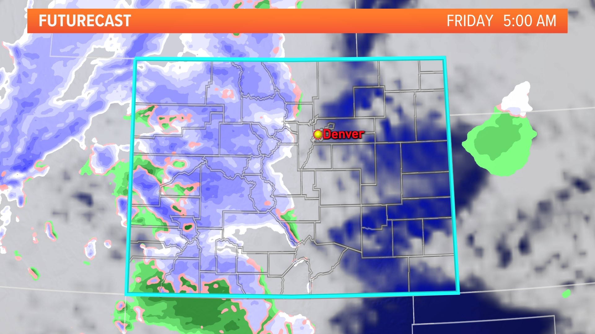 Winter Storm Warning as heavy snow comes to Colorado mountains | 9news.com