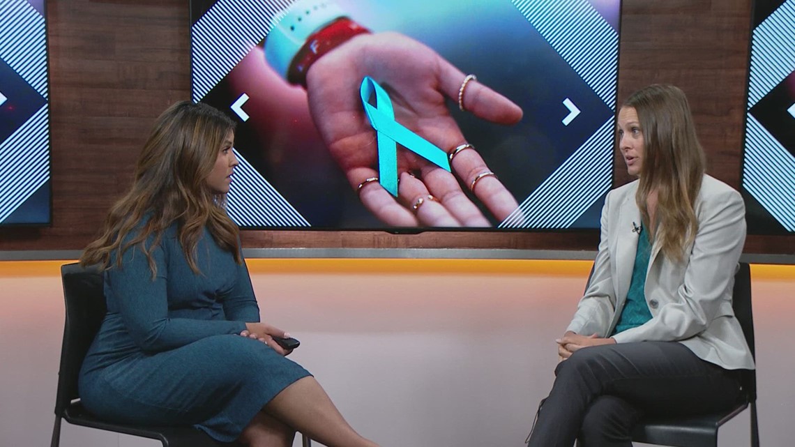 Wear Teal Day Raising Awareness About Ovarian Cancer 9news Com   B8fe7ffd 801a 45aa Ae90 421ee8b91058 1140x641 