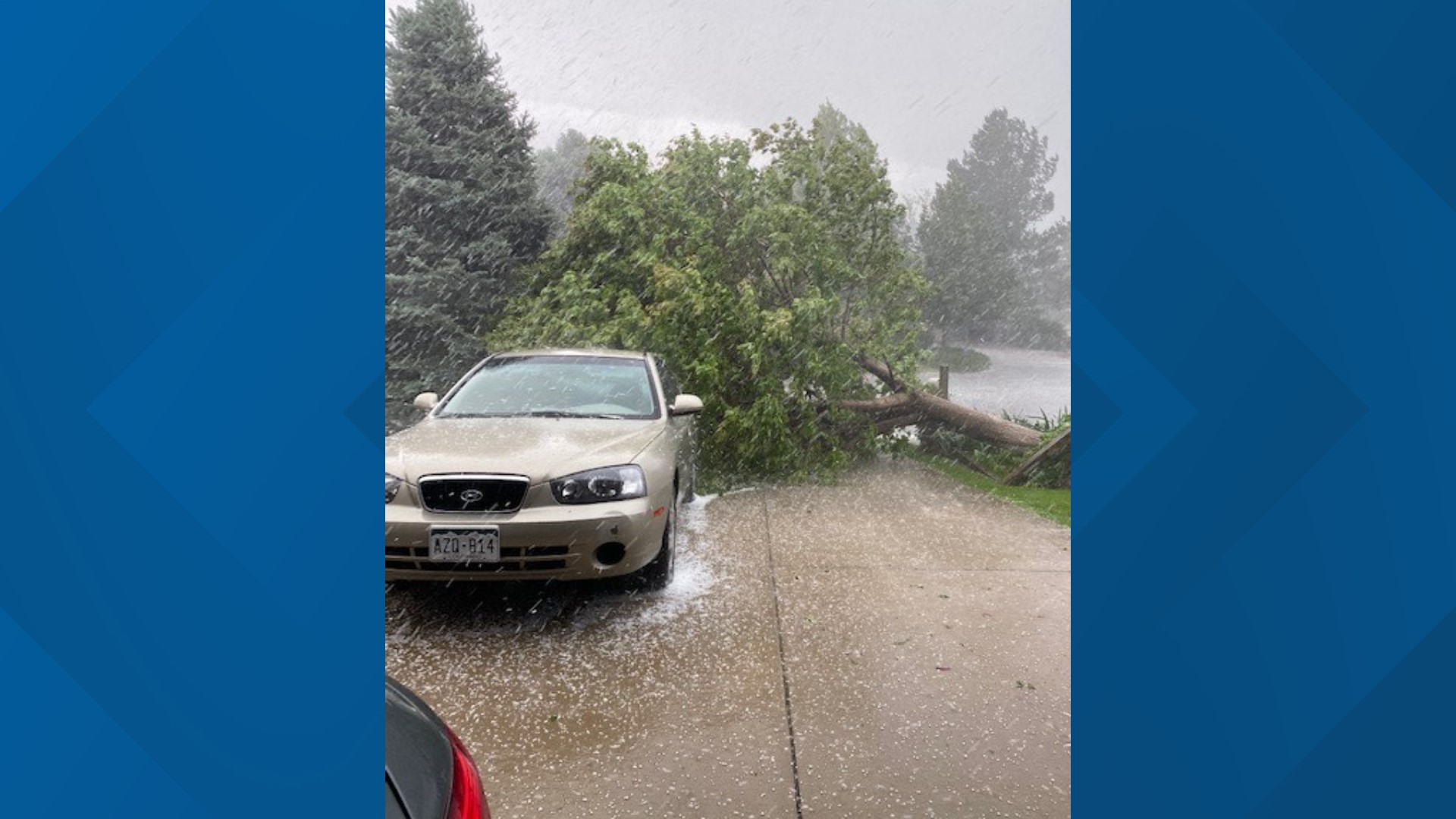 Severe storms move through the Front Range | 9news.com
