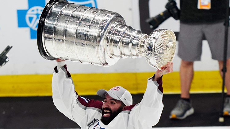 The Colorado Avalance Dented the Stanley Cup After Their Game 6 Win Over  Tampa Bay - FanBuzz
