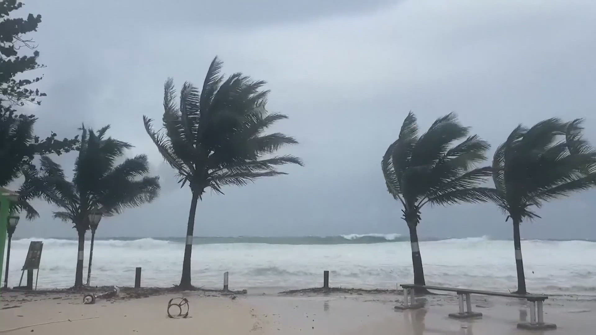 The National Hurricane Center said life-threatening winds and storm surge are possible. Up to six inches of rain is expected across Barbados.