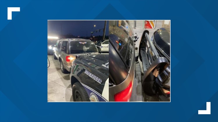 Car theft suspect arrested at Littleton gas station