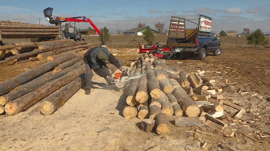 90 Year Old Keeps Firewood Business Going By Himself 9news Com