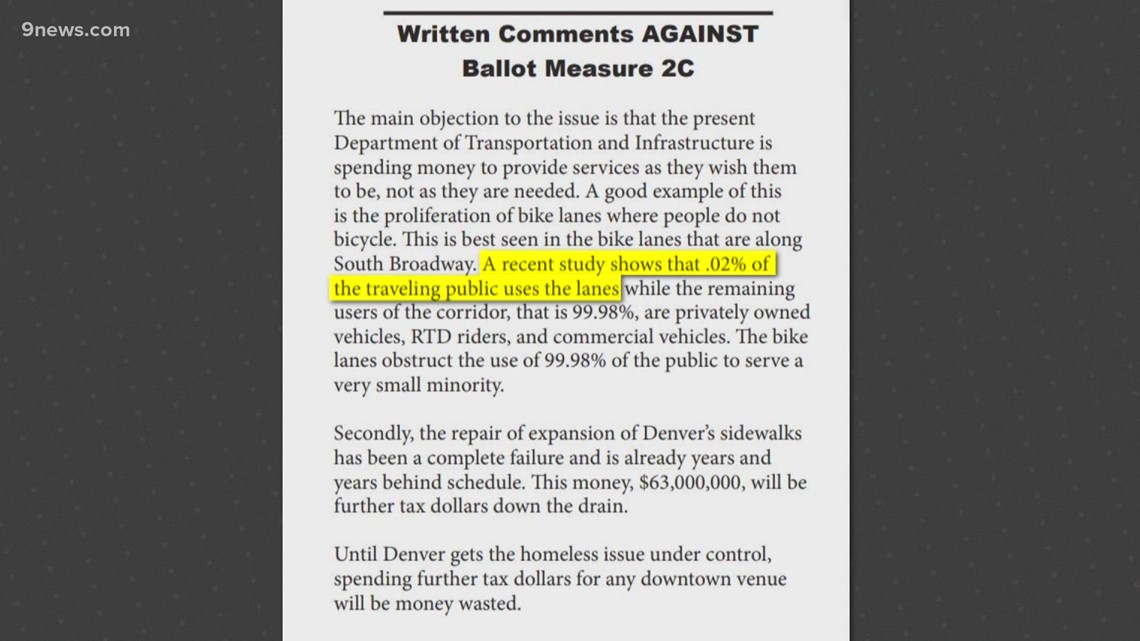 Denver Ballot Information Booklet does not need to be factual - Vimarsana News