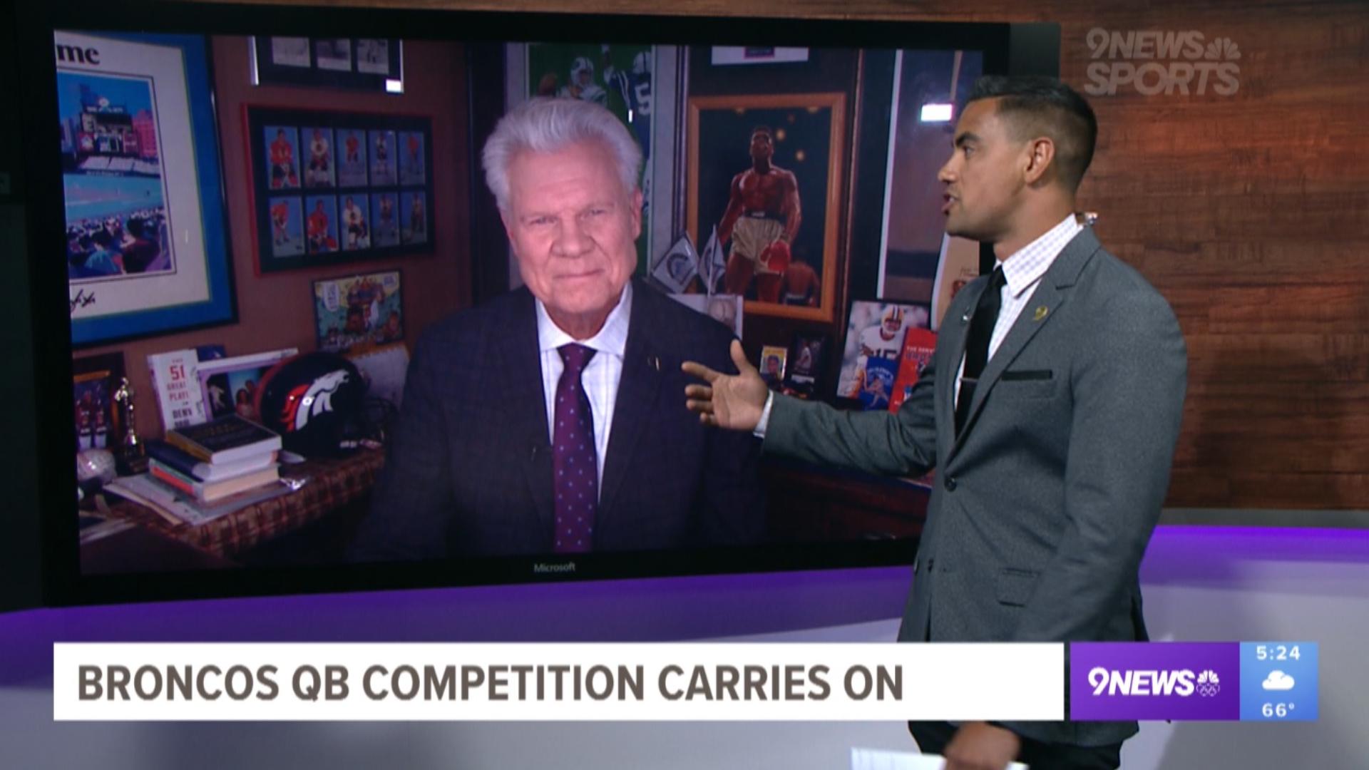 Mike Klis joined Jacob Tobey live on 9NEWS with the latest updates from Denver Broncos 2024 training camp.