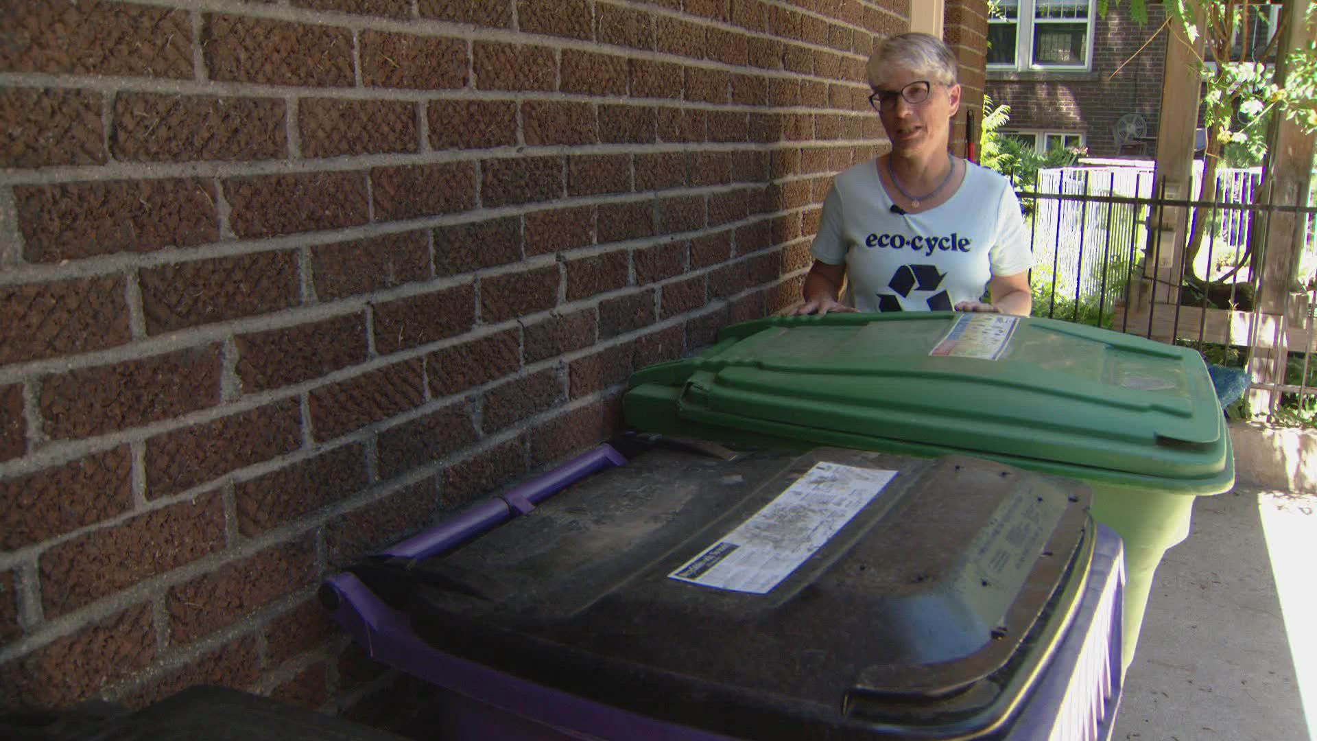 The ordinance will also result in weekly recycling and compost collection for Denver trash collection customers.