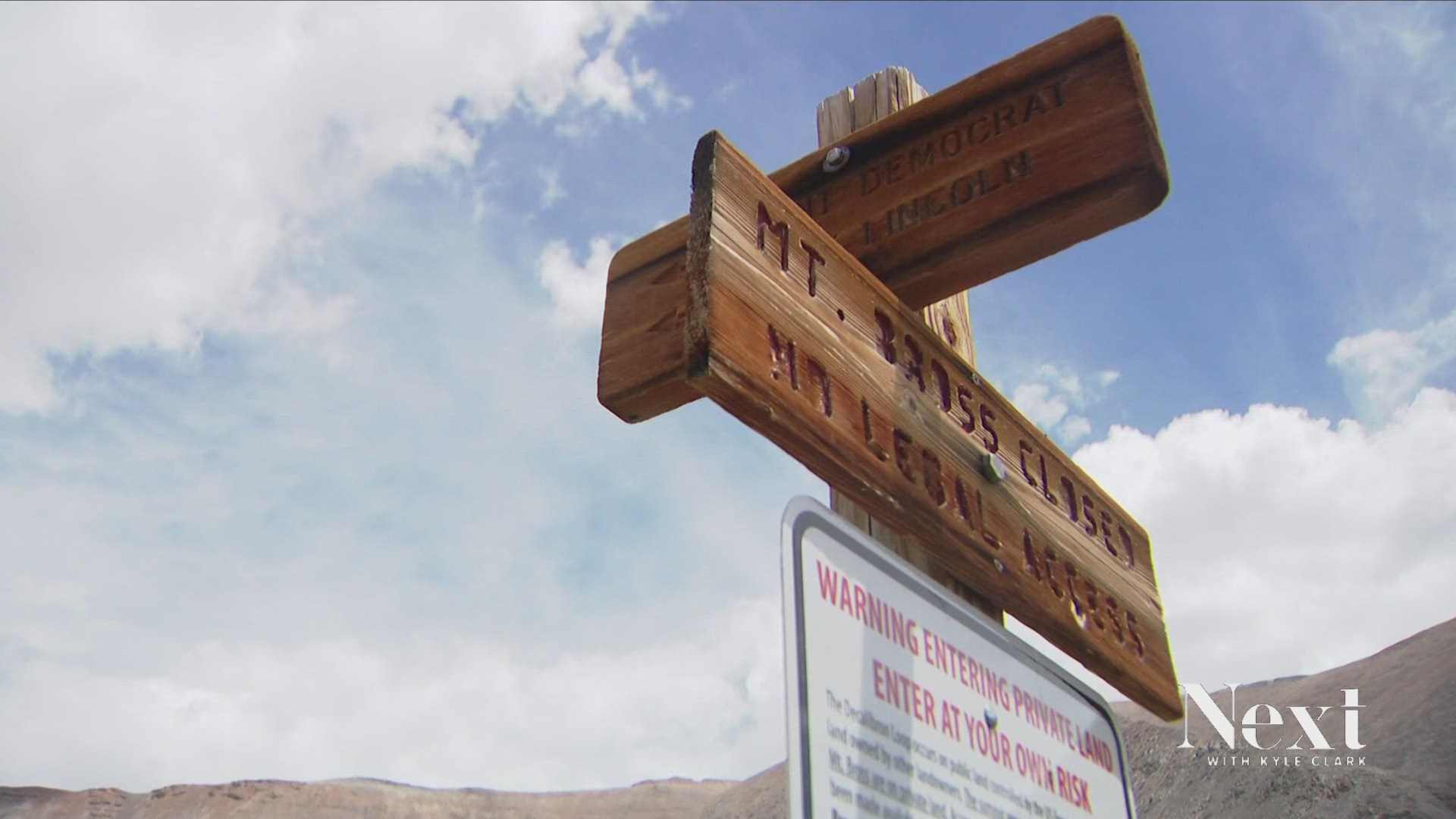 In Park County, you'll have to sign a legal document accepting the risk to hike a popular trail...because its owner doesn't want to get sued.