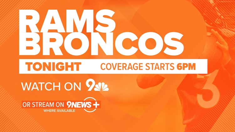 Denver Broncos vs. Rams: Where to watch on TV, online streaming
