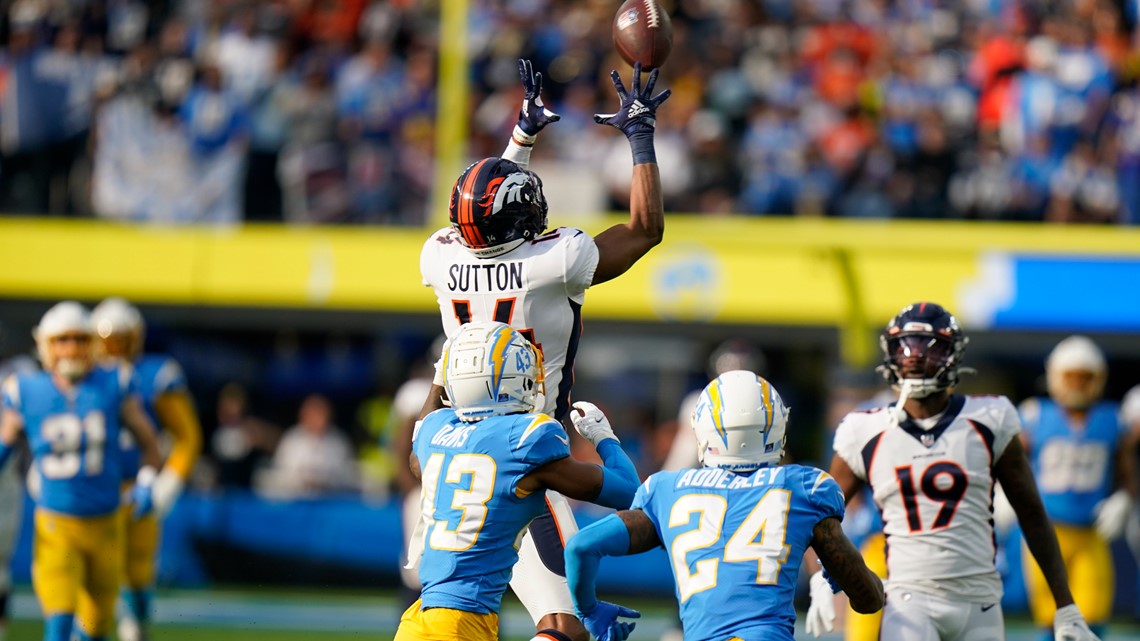 Los Angeles Chargers running back Justin Jackson carries during the first  half of an NFL football game against the Denver Broncos Sunday, Jan. 2, 2022,  in Inglewood, Calif. (AP Photo/Ashley Landis Stock