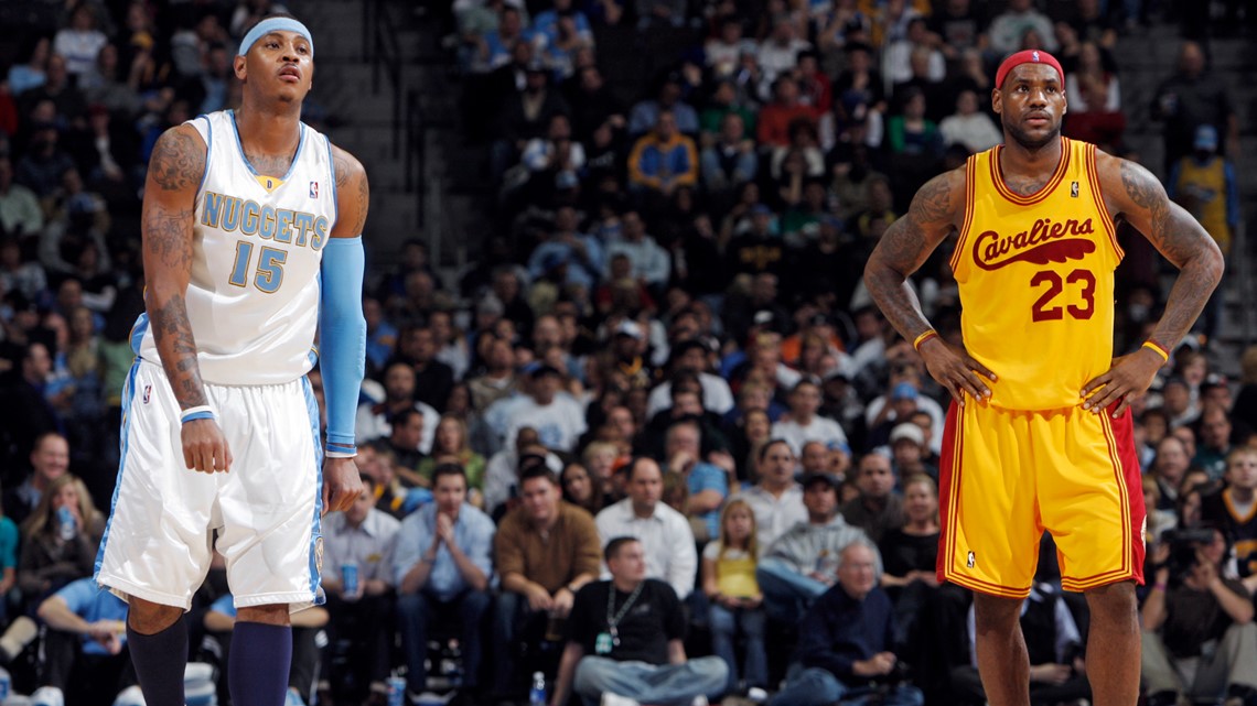 Redrafting the 2003 NBA Draft: LeBron James and Carmelo Anthony