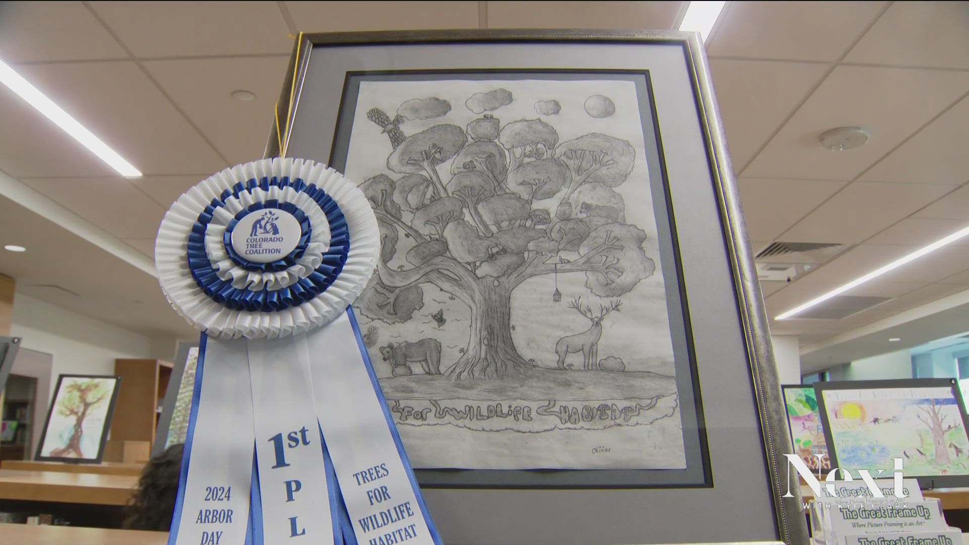 Happy Arbor Day to you and the trees in your life.. and to a fifth grader who won a statewide competition. It's your Friday Good News.