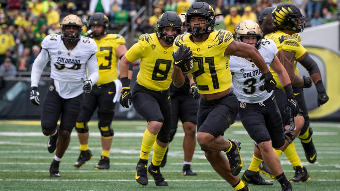 Colorado football loses on the road at No. 7 Oregon, 52-29 | 9news.com