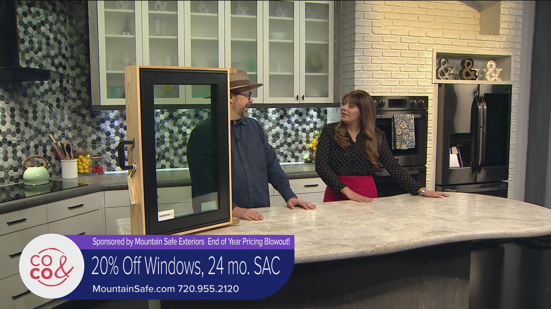 Th end of the year pricing blowout is on now at Mountain Safe! Save 20% on Marvin Windows and 24 months same-as-cash financing. Call 720.955.2120 or MountainSafe.com