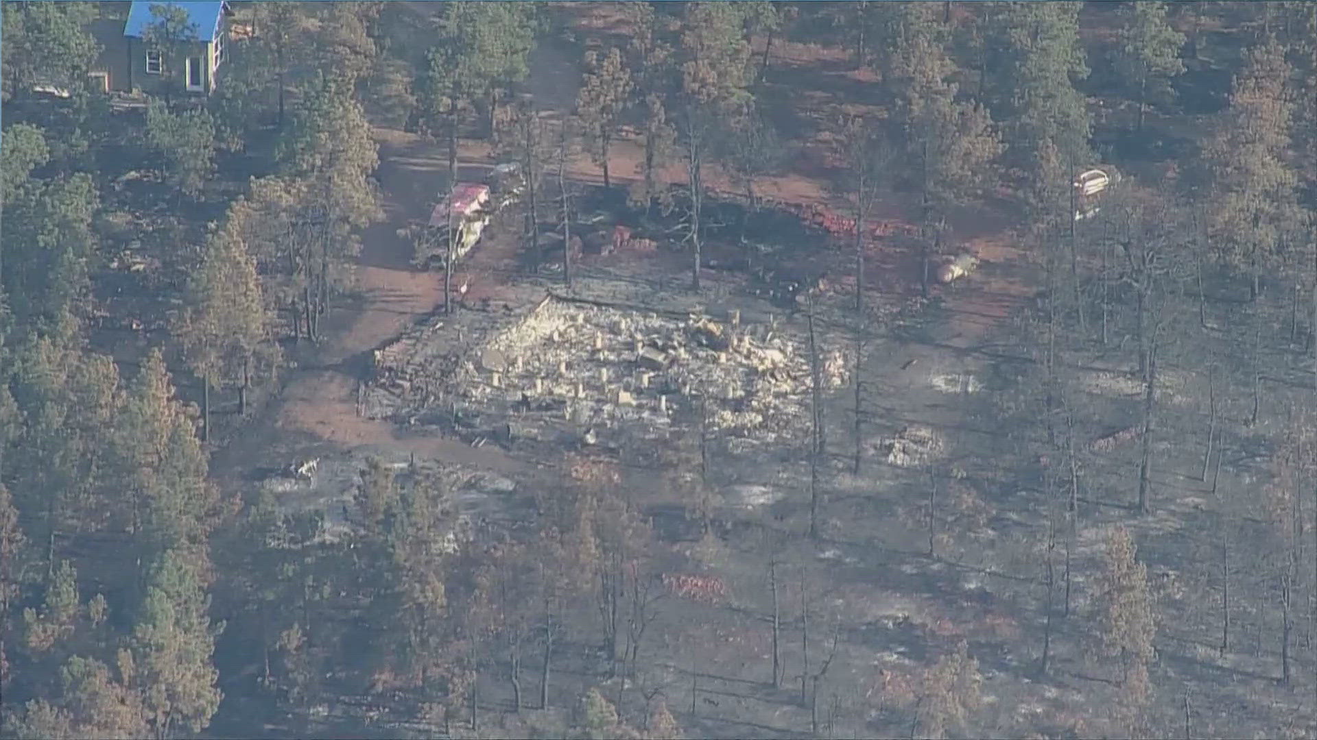 The Stone Canyon Fire has burned more than 1,500 acres.