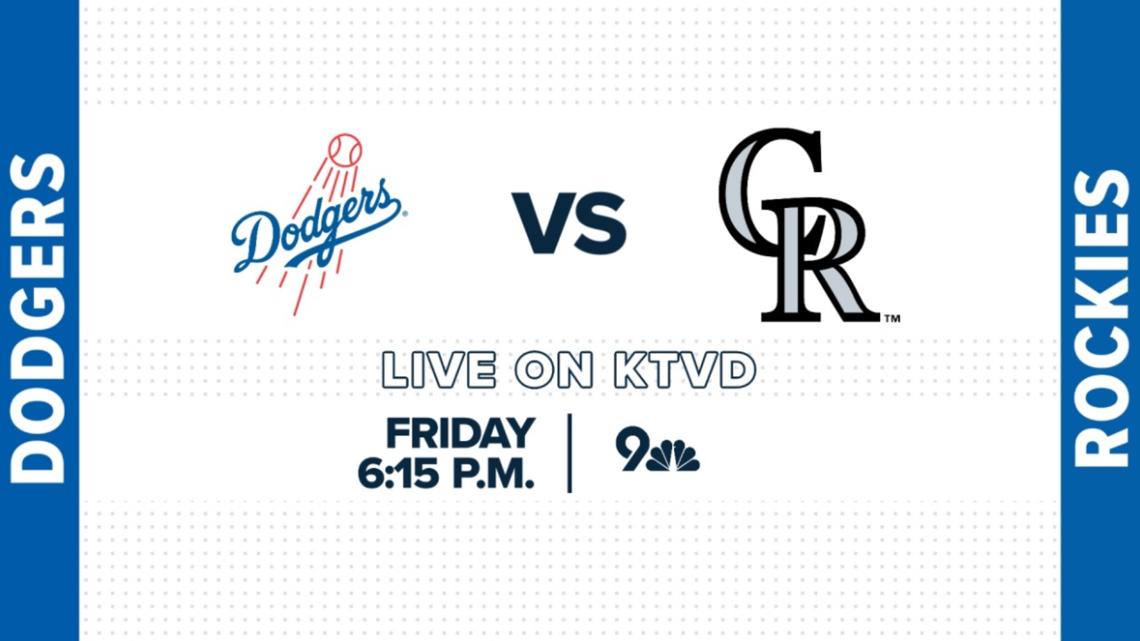 Colorado Rockies vs. Los Angeles Dodgers game to air free on KTVD Friday