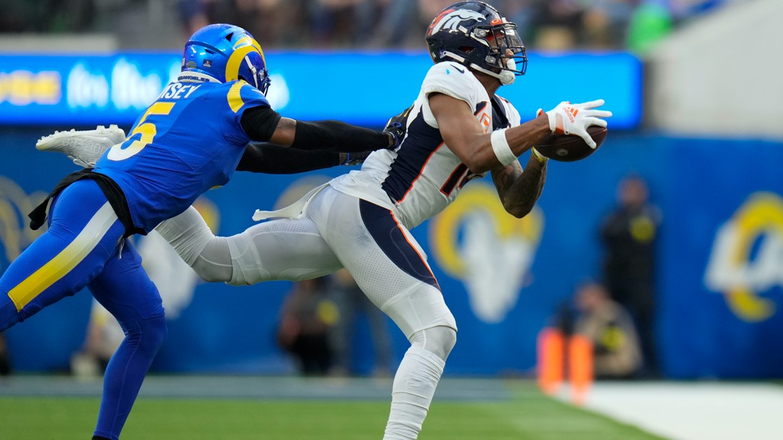 Los Angeles, CA., USA. 24th August, 2019. Los Angeles Rams defensive end  Morgan Fox #97 during the NFL game between Denver Broncos vs Los Angeles  Rams at the Los Angeles Memorial Coliseum